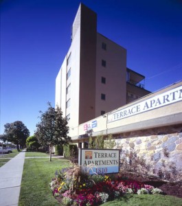 salt lake city apartments: terrace