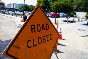 apts salt lake city: road closed