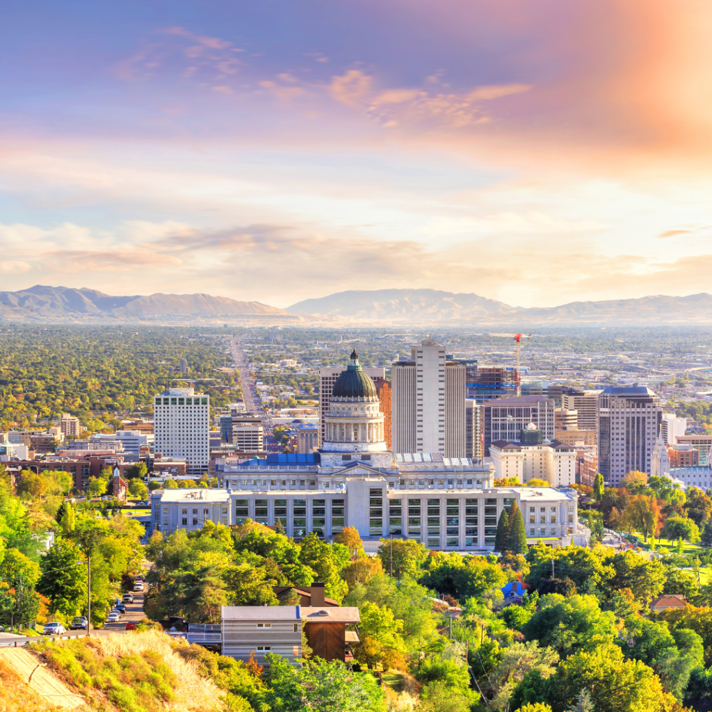 Salt Lake City skylilne